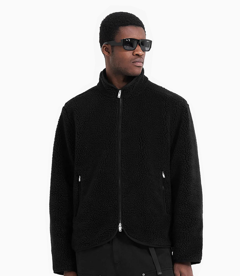 Détails Fleece Trainingsjacke