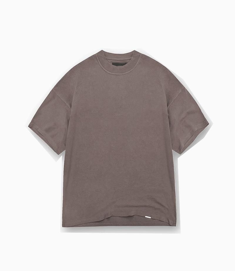 Heavy Cropped 300 GSM Aesthetic T-Shirt Stone