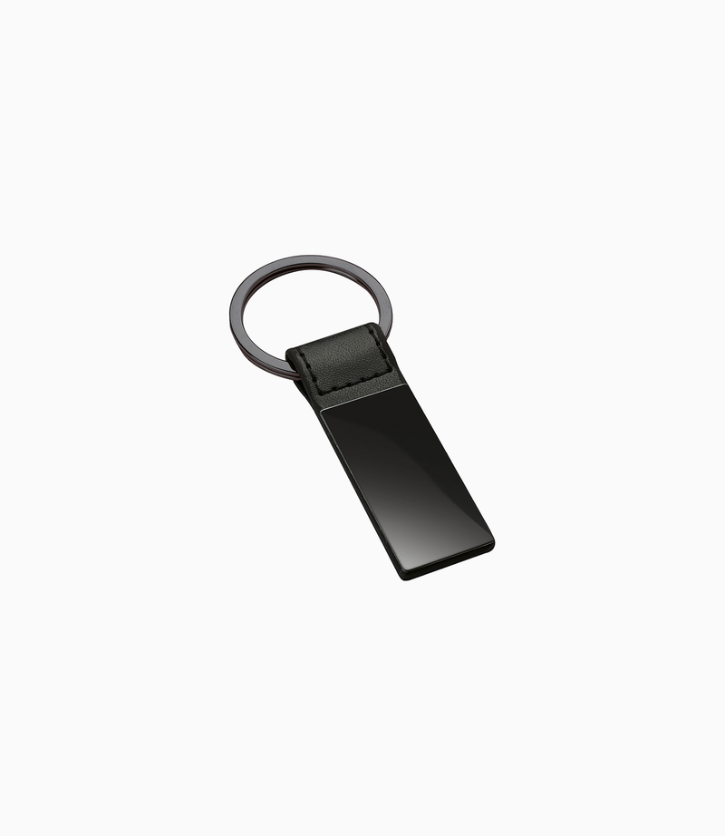 Aesthetic Logo Keychain Black
