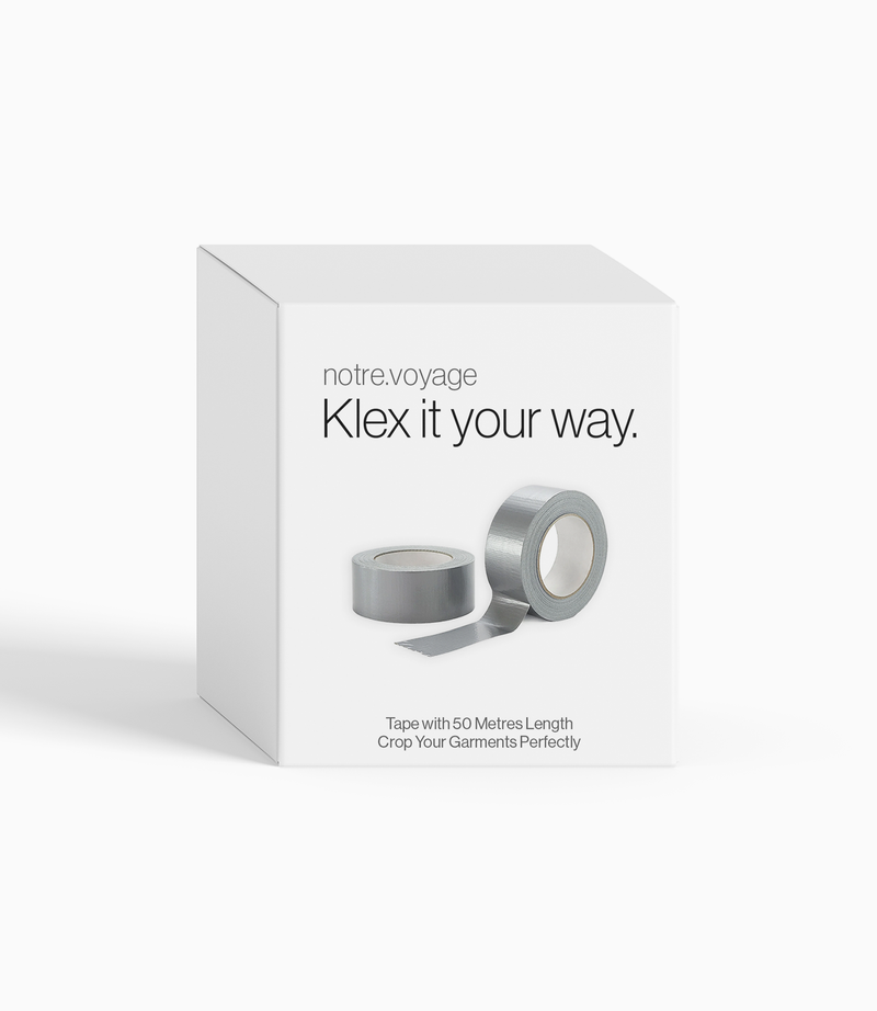 Premium "Klex" Crop Tape Silver