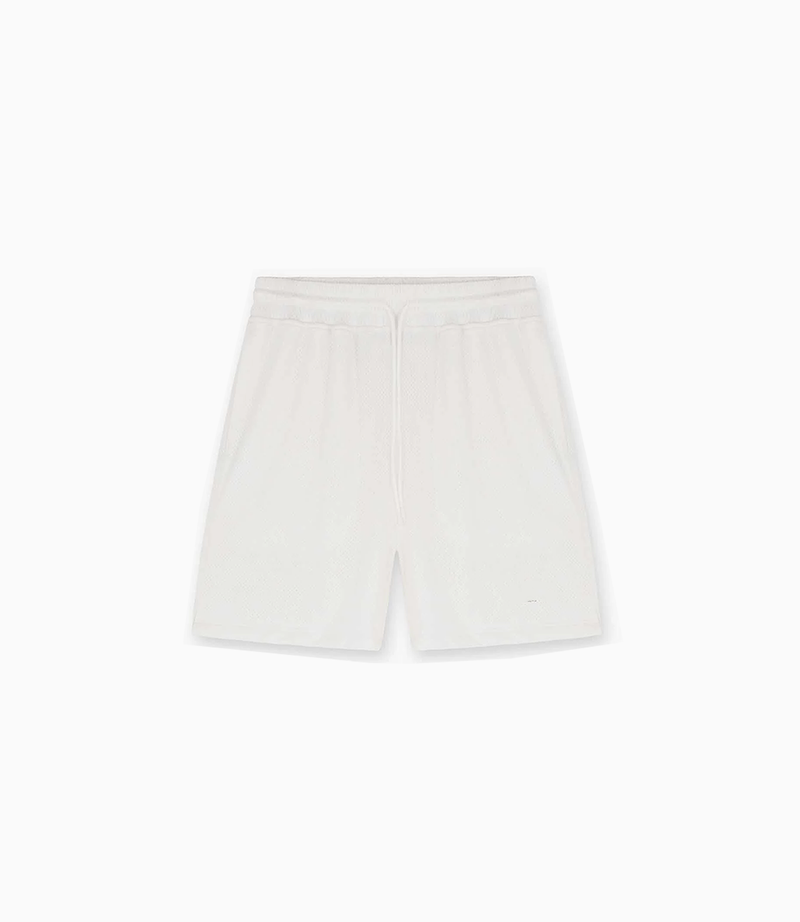 Basic 200 GSM Aesthetic Shorts Weiß