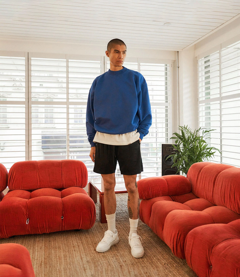 Basic 200 GSM Aesthetic Shorts Schwarz