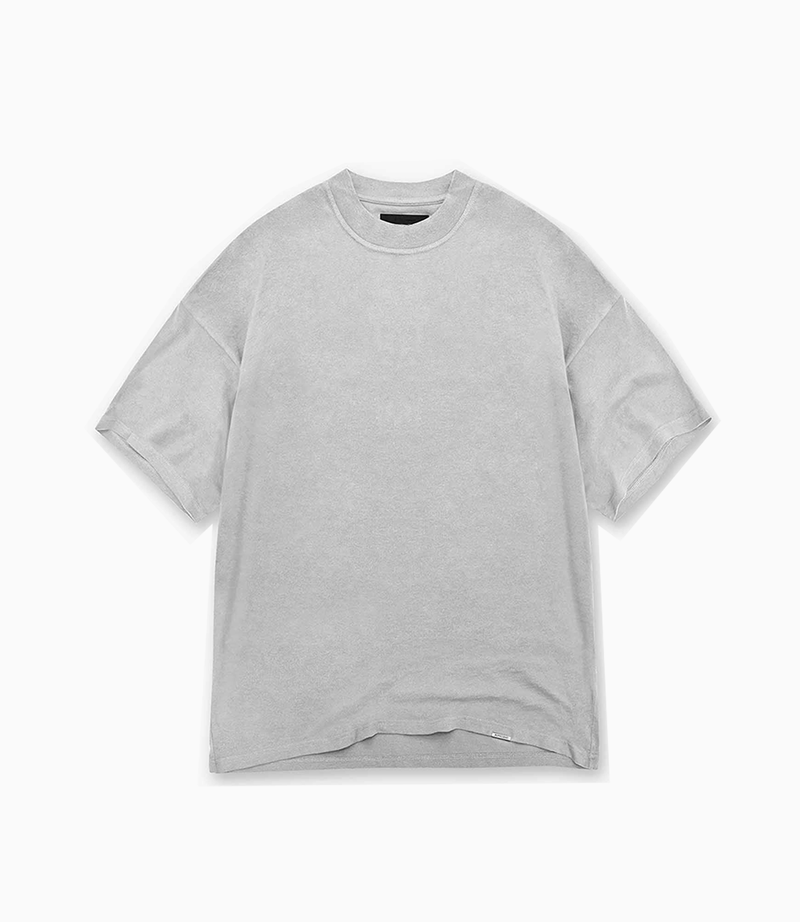 Heavy Cropped 300 GSM Aesthetic T-Shirt Weiß