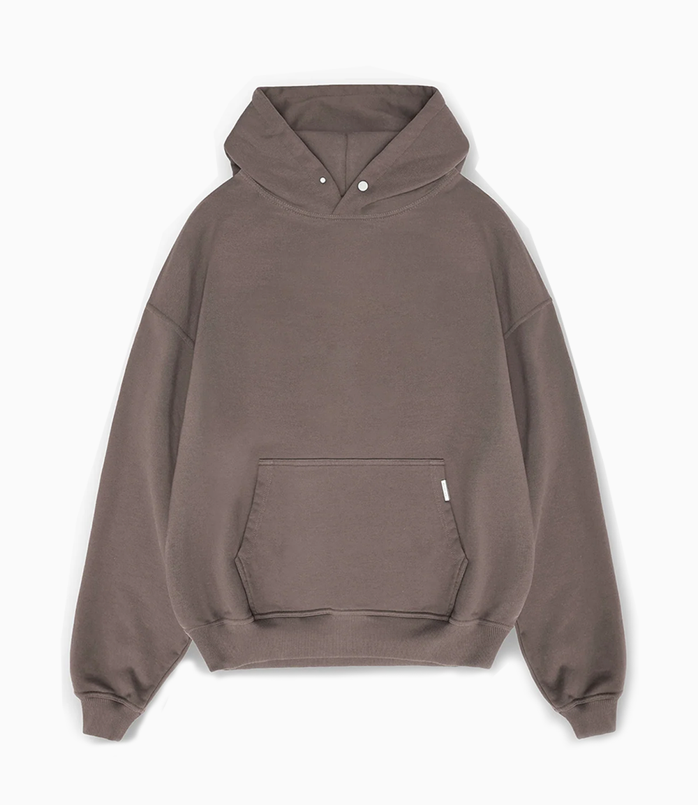 Heavy Basic 500 GSM Aesthetic Hoodie Stone