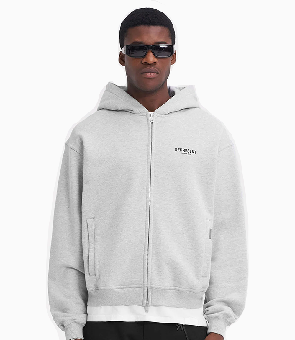 Esthétique Heavy Cotton Zip-Hoodie