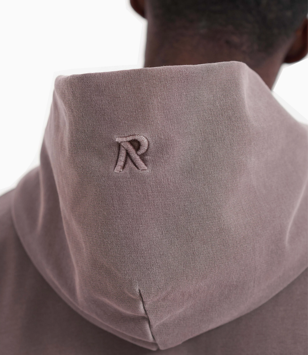 Heavy Basic 500 GSM Aesthetic Zip-Hoodie Stone